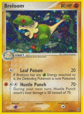 Breloom 3/107 - Deoxys Holofoil - Poke-Collect