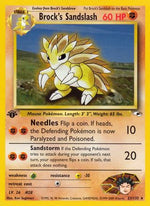 Brock's Sandslash 23/132 - Gym Heroes 1st Edition - Poke-Collect