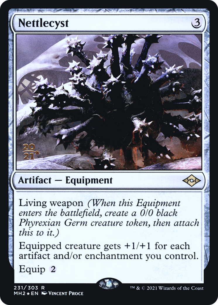 Nettlecyst (PRE-231) - Modern Horizons 2 Promos Foil