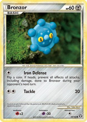 Bronzor 58/102 - HSTriumphant - Poke-Collect