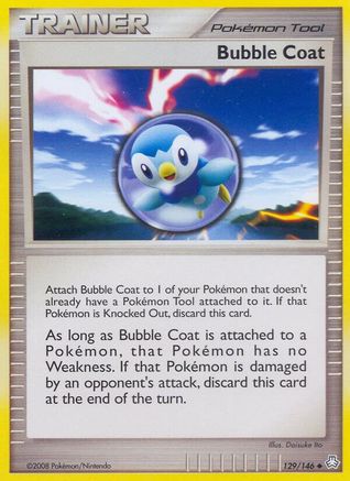 Bubble Coat 129/146 - Legends Awakened Reverse Holofoil - Poke-Collect