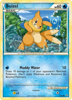 Buizel 45/95 - HSUnleashed Reverse Holofoil