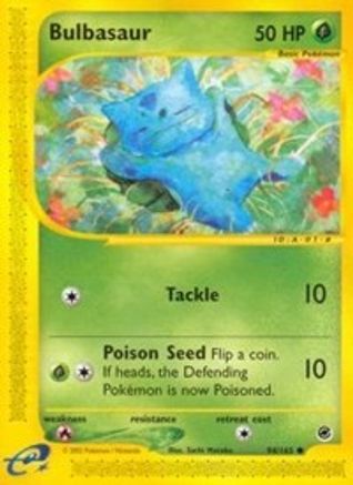 Bulbasaur 94/165 - Expedition Base Set Reverse Holofoil - Poke-Collect