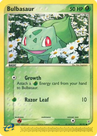 Bulbasaur 39/95 - Team Magma vs Team Aqua Reverse Holofoil - Poke-Collect