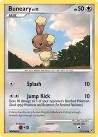 Buneary 73/130 - Diamond and Pearl - Poke-Collect