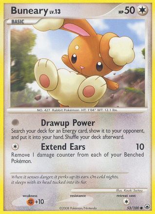Buneary 53/100 - Majestic Dawn - Poke-Collect