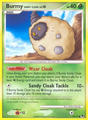 Burmy Sandy Cloak 12/17 - POP Series 7