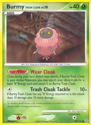 Burmy Trash Cloak 80/132 - Secret Wonders - Poke-Collect