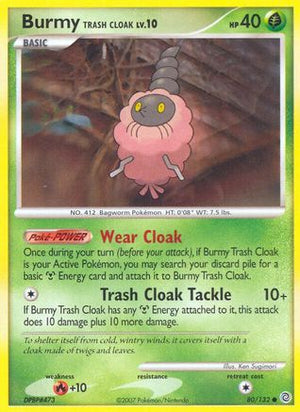 Burmy Trash Cloak 80/132 - Secret Wonders Reverse Holofoil - Poke-Collect