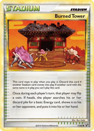 Burned Tower 71/90 - HSUndaunted - Poke-Collect