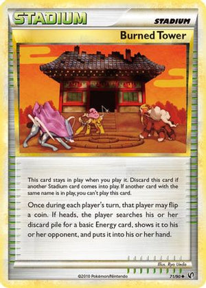 Burned Tower 71/90 - HSUndaunted - Poke-Collect