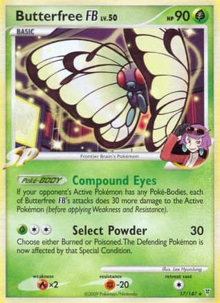 Butterfree FB 17/147 - Supreme Victors Reverse Holofoil - Poke-Collect
