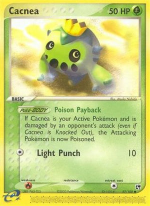 Cacnea 57/100 - Sandstorm Reverse Holofoil - Poke-Collect
