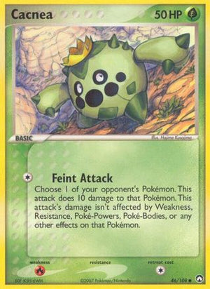 Cacnea 46/108 - Power Keepers Reverse Holofoil