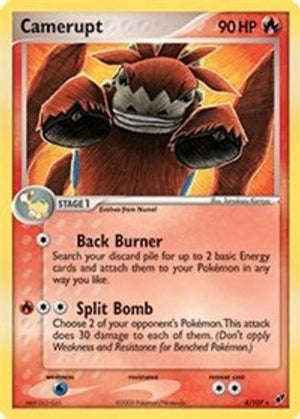 Camerupt - 4/107 (EX Deoxys) 4 - Deck Exclusives