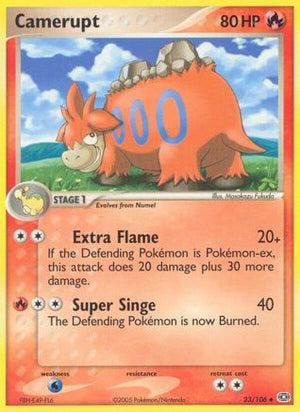 Camerupt 23/106 - Emerald - Poke-Collect
