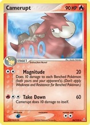 Camerupt 36/110 - Holon Phantoms - Poke-Collect