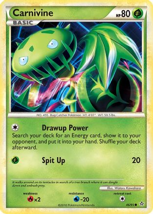 Carnivine 46/95 - Unleashed - Poke-Collect