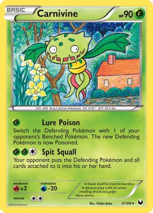 Carnivine 5/108 - Dark Explorers - Poke-Collect