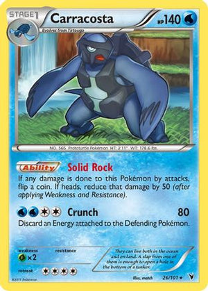 Carracosta 26/101 - Noble Victories - Poke-Collect