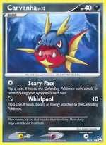 Carvanha 58/111 - Rising Rivals Reverse Holofoil - Poke-Collect