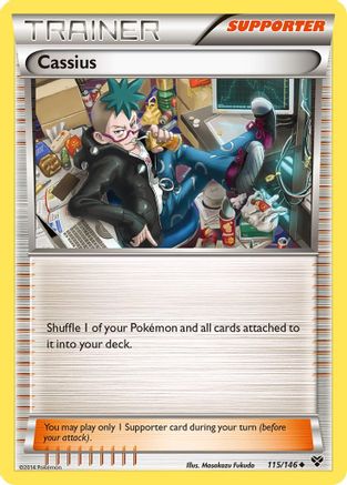 Cassius 115/146 - XY Base Set Reverse Holofoil - Poke-Collect