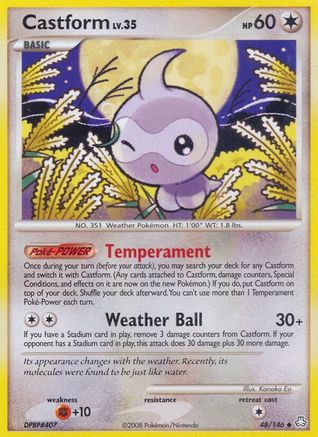 Castform 48/146 - Legends Awakened - Poke-Collect