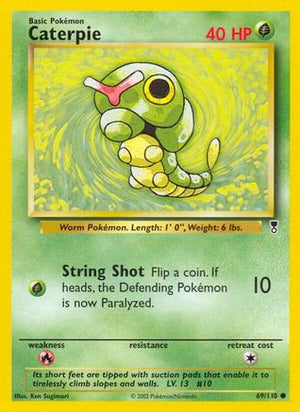 Caterpie 69/110 - Legendary Collection Reverse Holofoil - Poke-Collect