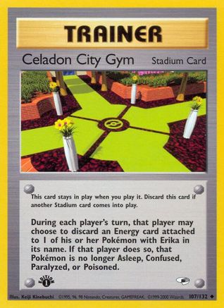 Celadon City Gym 107/132 - Gym Heroes Unlimited - Poke-Collect