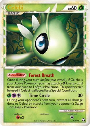 Celebi 92/102 - HSTriumphant Holofoil - Poke-Collect