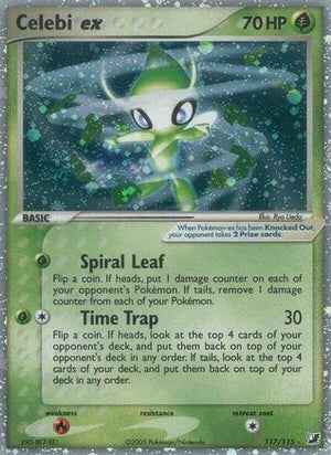 Celebi ex 117/115 - Unseen Forces Holofoil