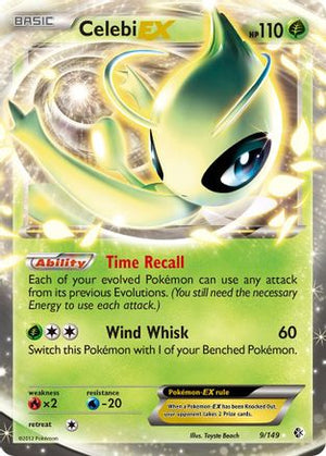 Celebi-EX 9/149 - Boundaries Crossed Holofoil