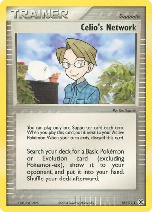 Celio's Network 88/112 - FireRed & LeafGreen - Poke-Collect
