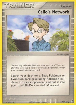 Celio's Network 73/100 - Crystal Guardians Reverse Holofoil - Poke-Collect