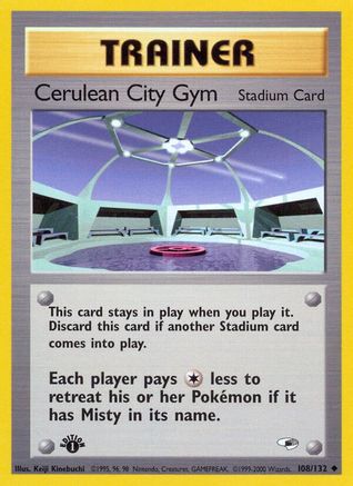 Cerulean City Gym 108/132 - Gym Heroes Unlimited - Poke-Collect