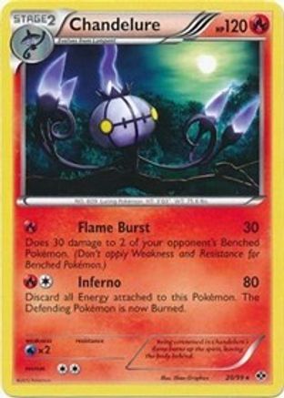 Chandelure - 20/99 20 - Deck Exclusives - Poke-Collect