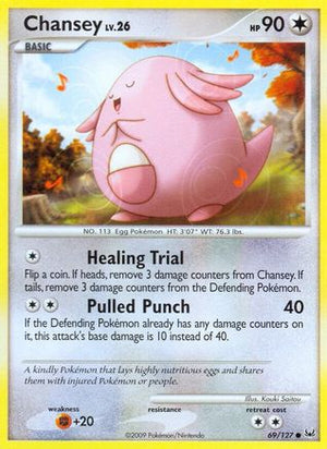 Chansey 69/127 - Platinum Reverse Holofoil - Poke-Collect