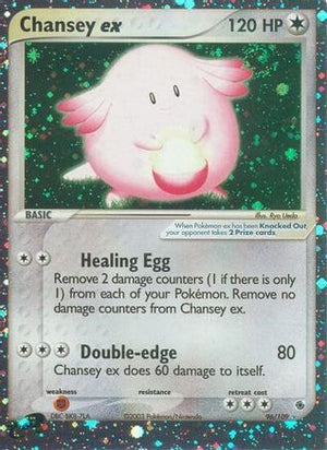 Chansey ex 96/109 - Ruby & Sapphire Holofoil