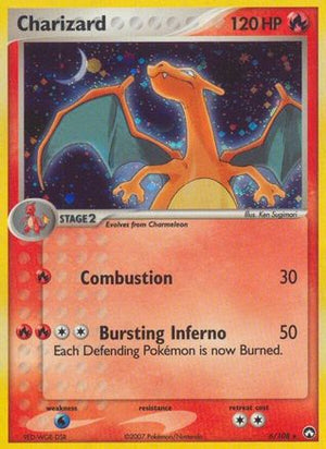 Charizard 6/108 - Power Keepers Reverse Holofoil