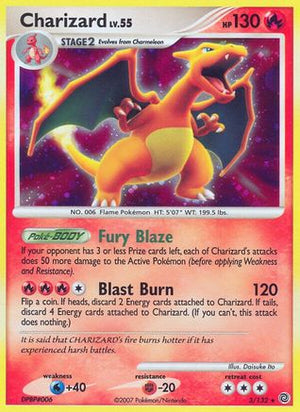 Charizard 3/132 - Secret Wonders Holofoil