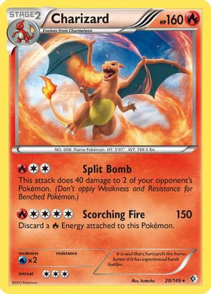 Charizard 20/149 - Boundaries Crossed Reverse Holofoil - Poke-Collect