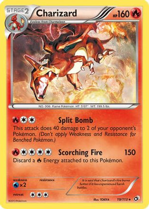 Charizard 19/113 - Legendary Treasures Reverse Holofoil