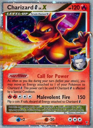 Charizard G Lv.X 143/147 - Supreme Victors Holofoil - Poke-Collect