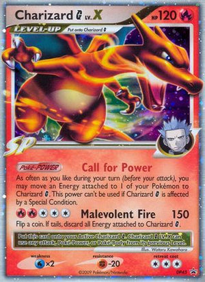 Charizard G LV.X DP45/56 - DP Black Star Promos Holofoil