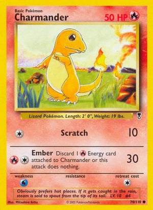 Charmander 70/110 - Legendary Collection Reverse Holofoil - Poke-Collect