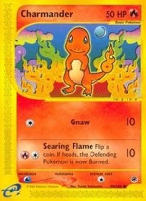 Charmander 98/165 - Expedition Base Set Reverse Holofoil