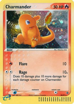 Charmander 98/97 - Dragon Holofoil