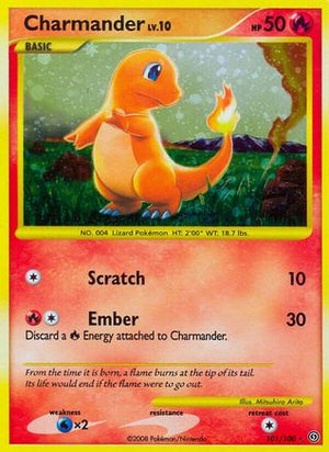 Charmander 101/100 - Stormfront Holofoil