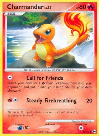 Charmander 59/99 - Arceus Reverse Holofoil - Poke-Collect