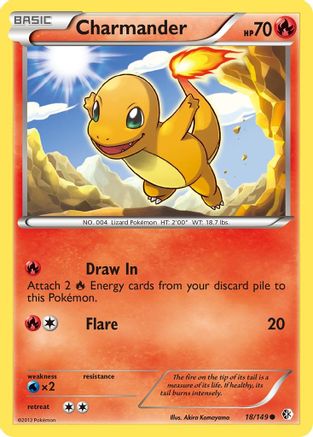 Charmander 18/149 - Boundaries Crossed Reverse Holofoil - Poke-Collect
